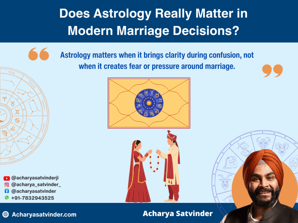 Does Astrology Really Matter in Modern Marriage Decisions?