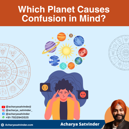 Read more about the article Which Planet Causes Confusion in Mind?