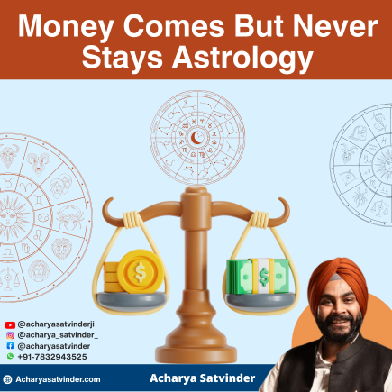 Read more about the article Money Comes But Never Stays Astrology: Why Income Slips Away and What Your Birth Chart Reveals