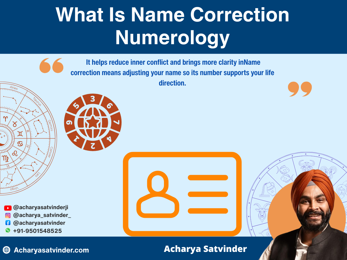 What Is Name Correction Numerology