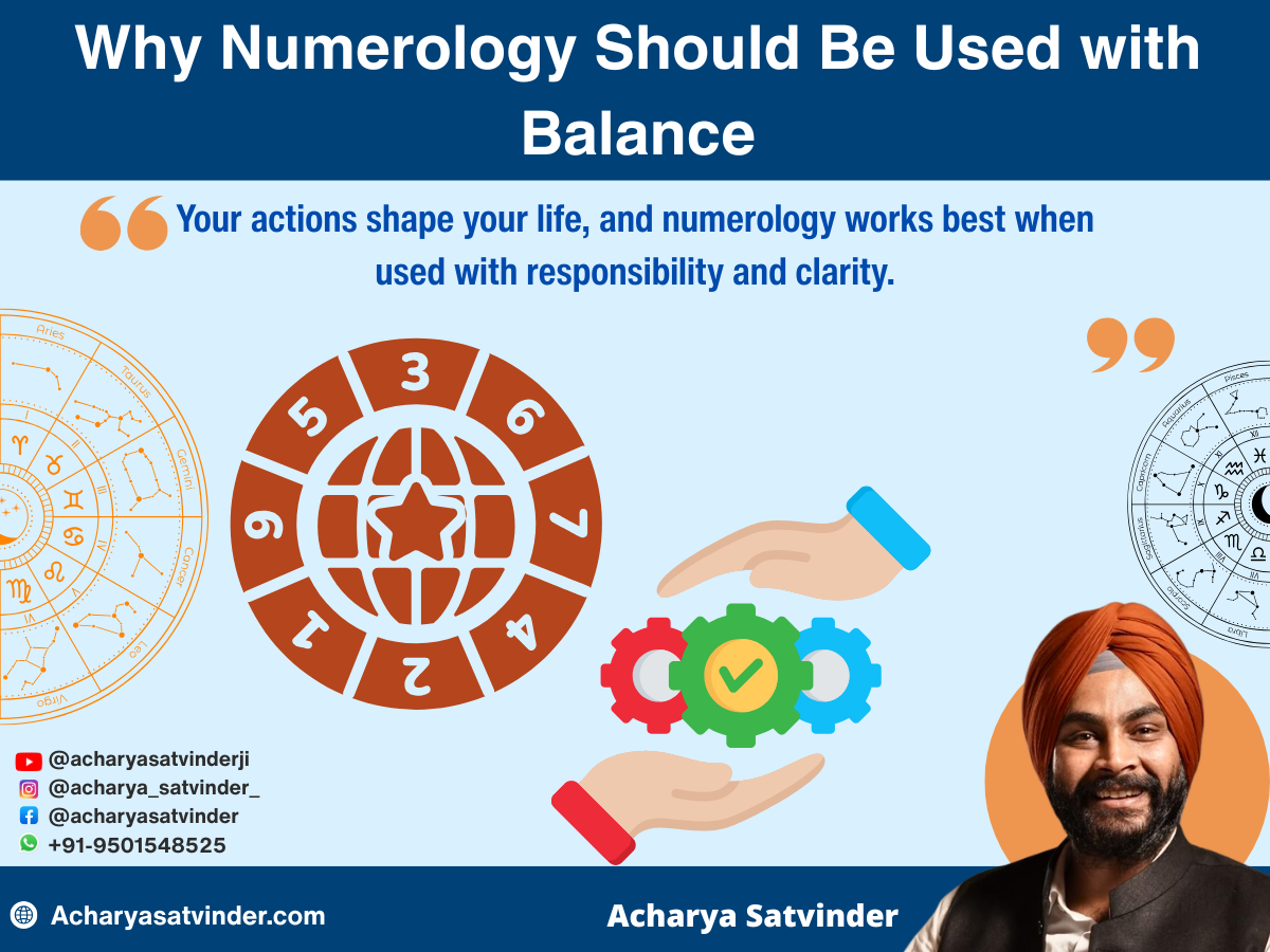 Why Numerology Should Be Used with Balance