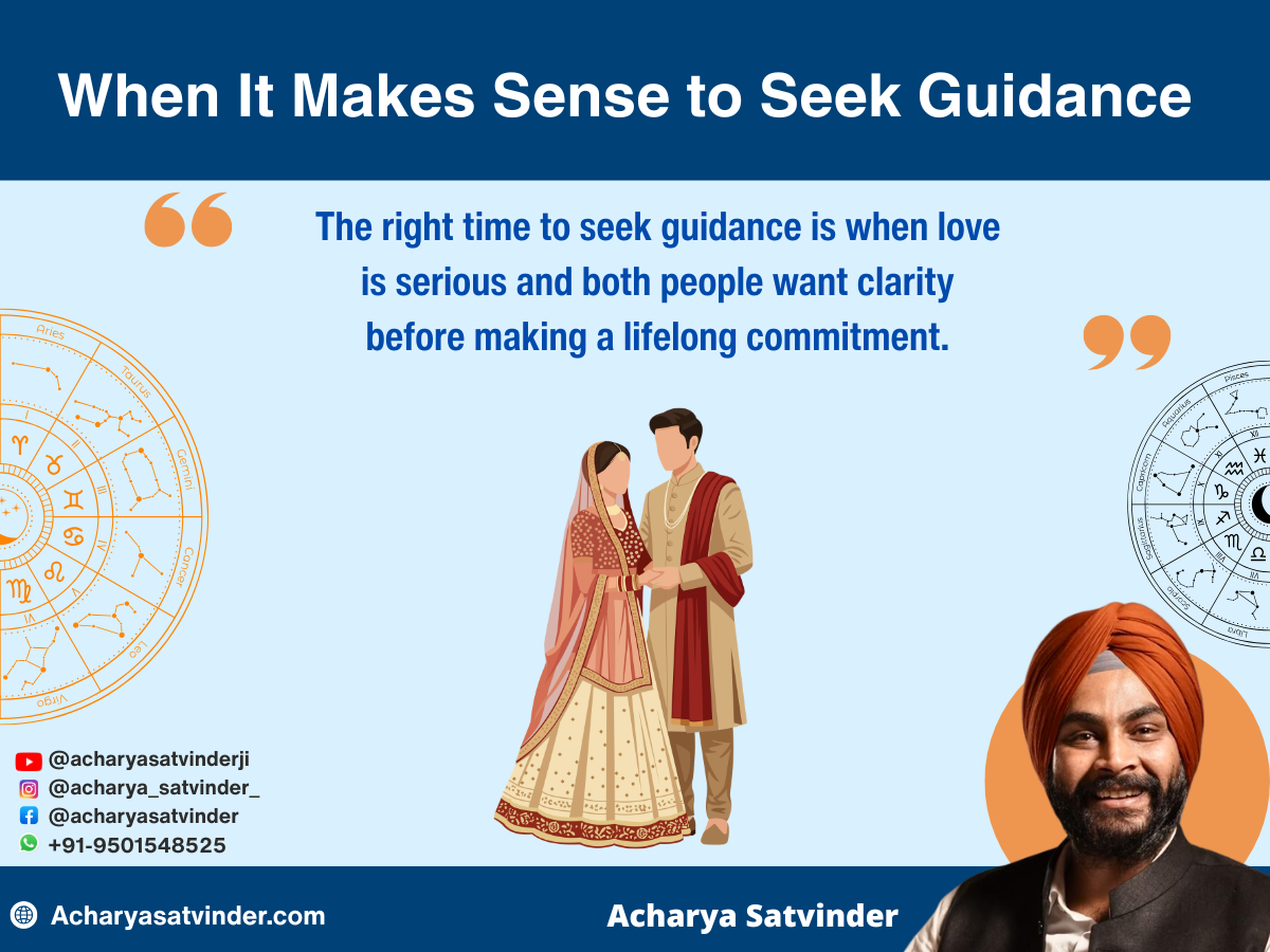 When It Makes Sense to Seek Guidance