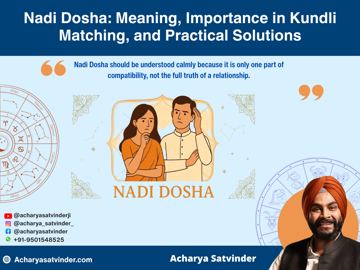 What is Nadi Dosha in Kundli Matching