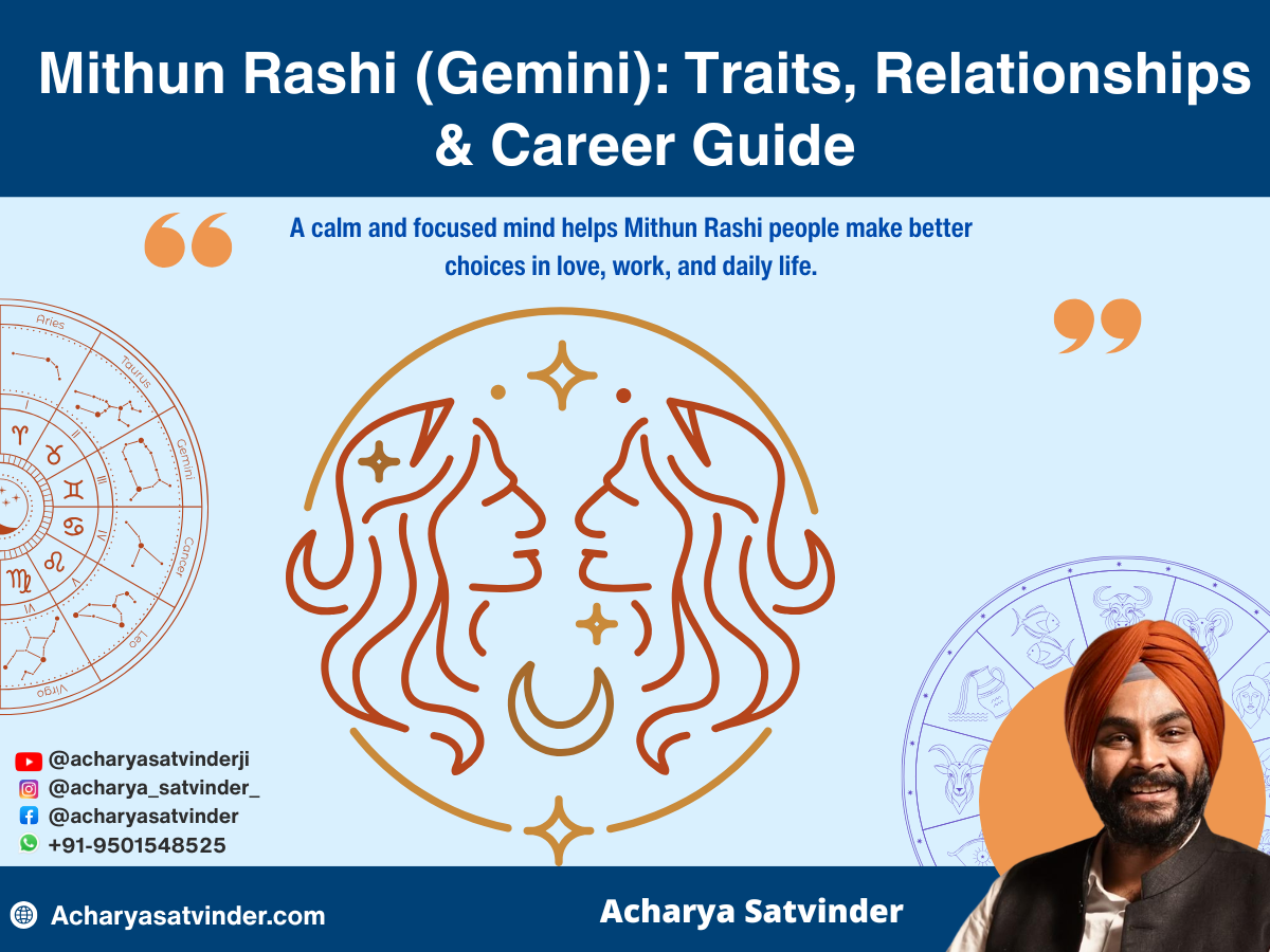 Mithun Rashi Personality Traits   