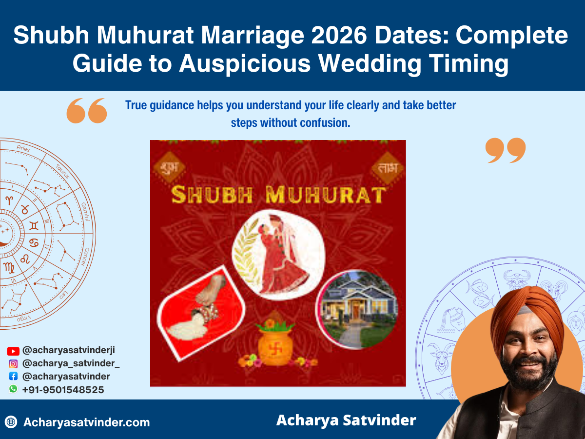 What Is Shubh Muhurat for Marriage  