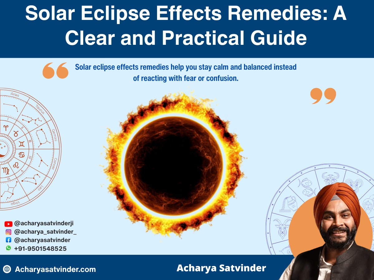 What Are Solar Eclipse Effects Remedies 