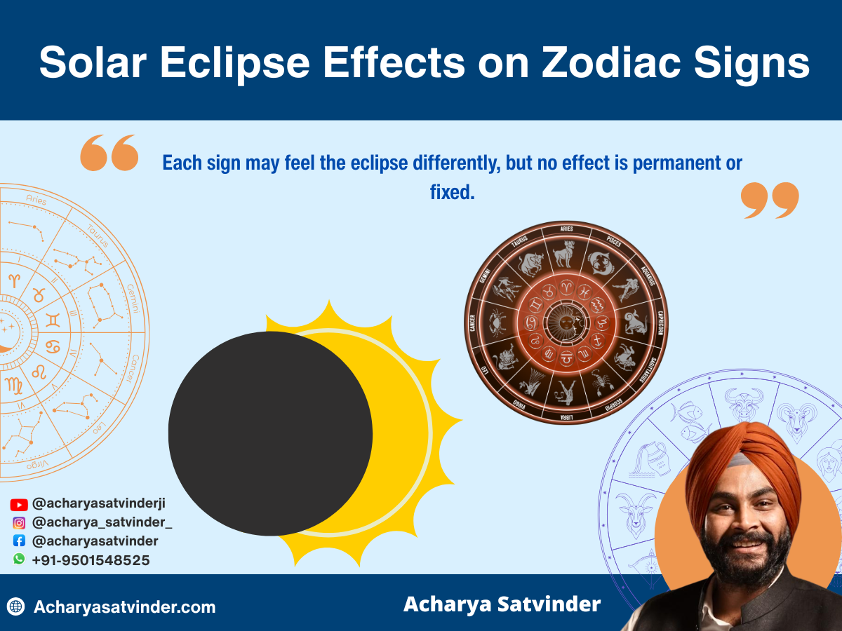 Solar Eclipse Effects on Zodiac Signs 