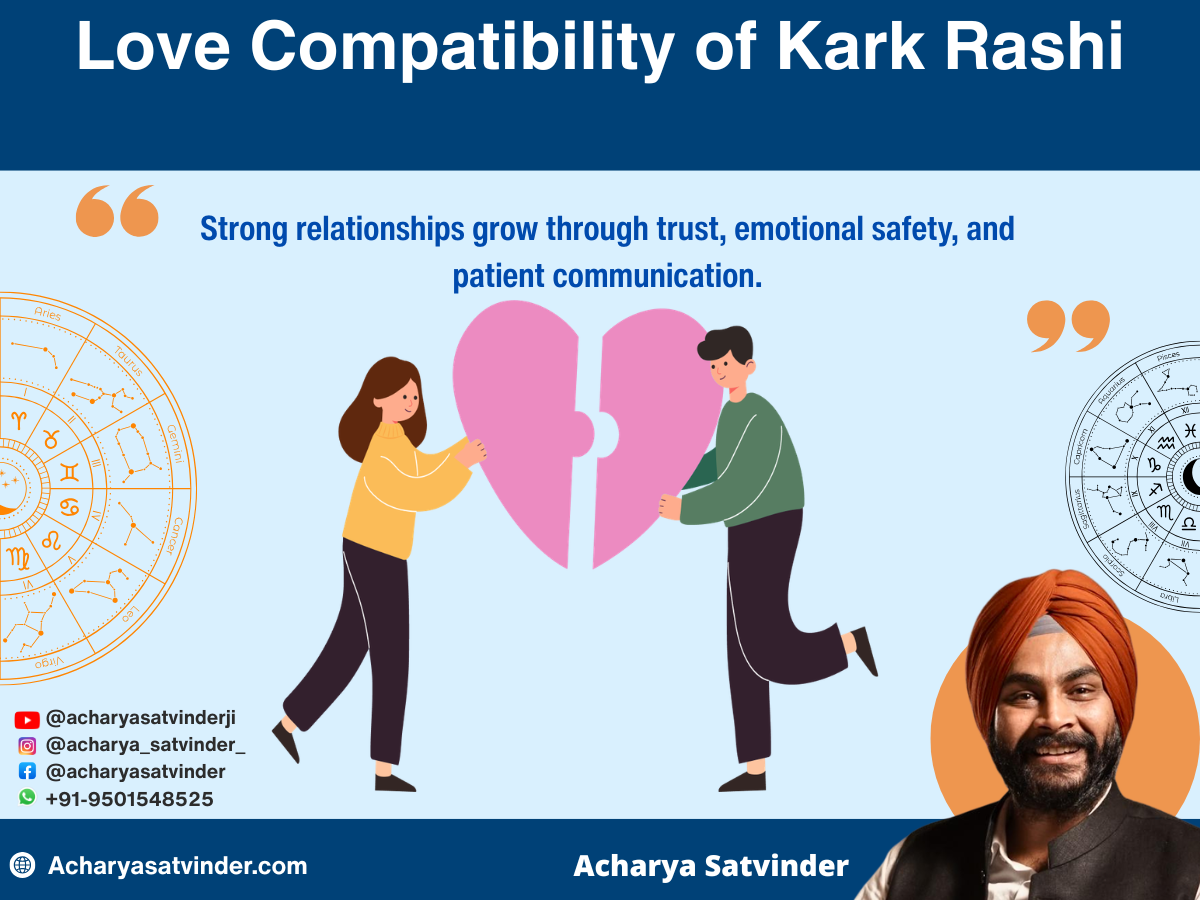 Love Compatibility of Kark Rashi