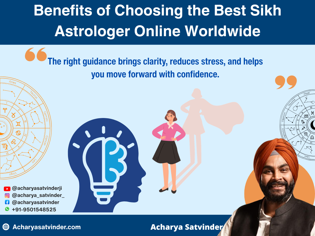 Benefits of Choosing the Best Sikh Astrologer Online Worldwide 