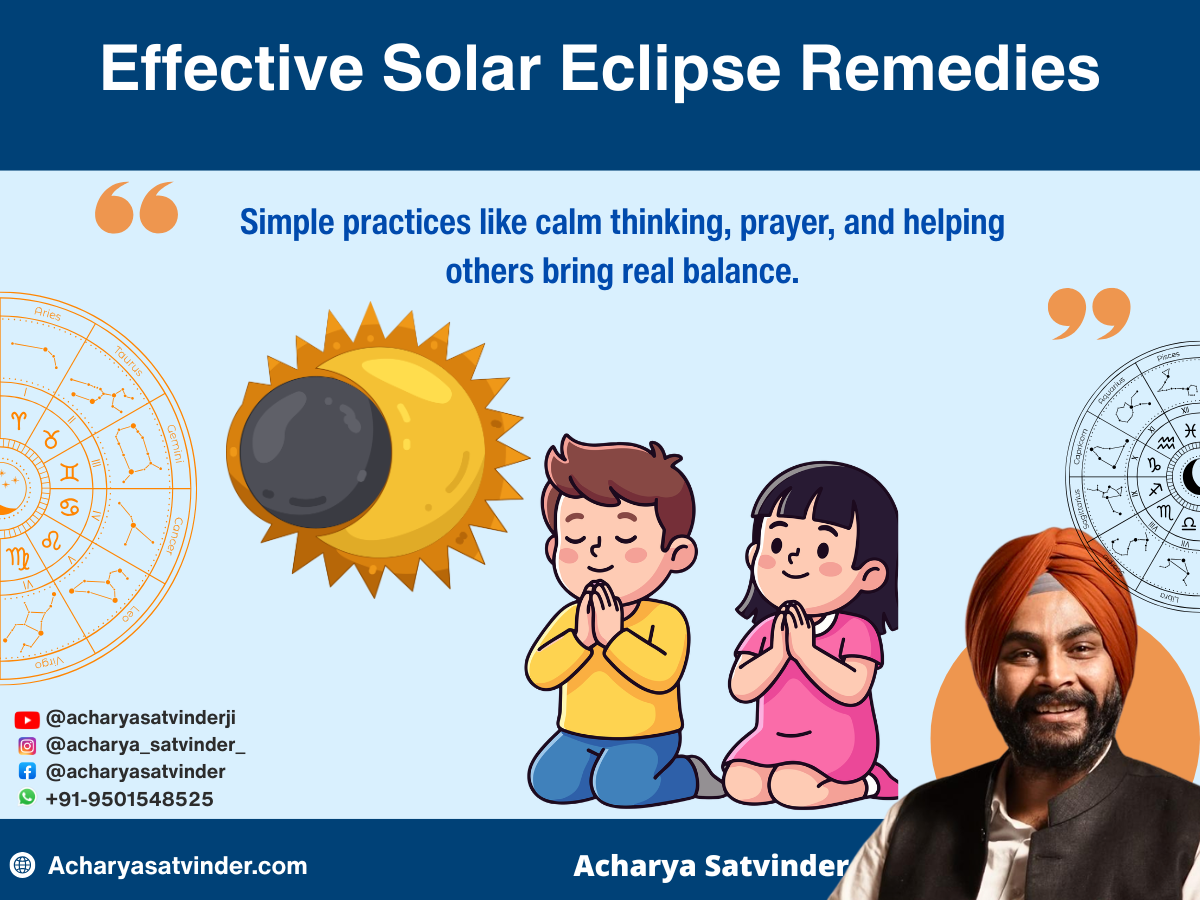 Effective Solar Eclipse Remedies 