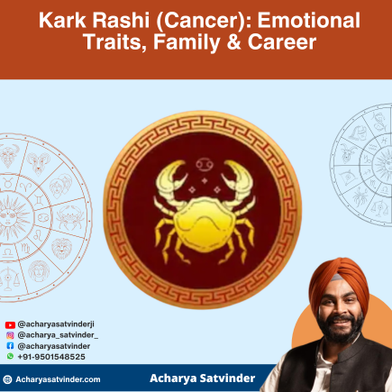Read more about the article Kark Rashi (Cancer): Emotional Traits, Family & Career