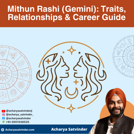 Read more about the article Mithun Rashi (Gemini): Traits, Relationships & Career Guide