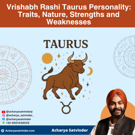 Read more about the article Vrishabh Rashi Taurus Personality: Traits, Nature, Strengths and Weaknesses