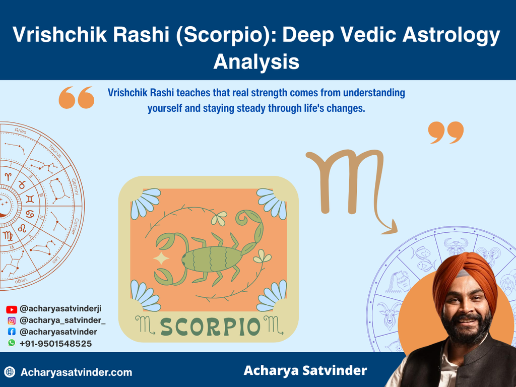 Core Personality Traits of Vrishchik Rashi (Scorpio) 