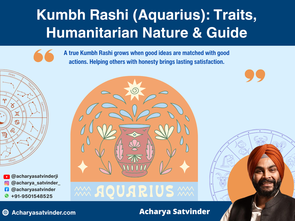 What Is Kumbh Rashi (Aquarius)?