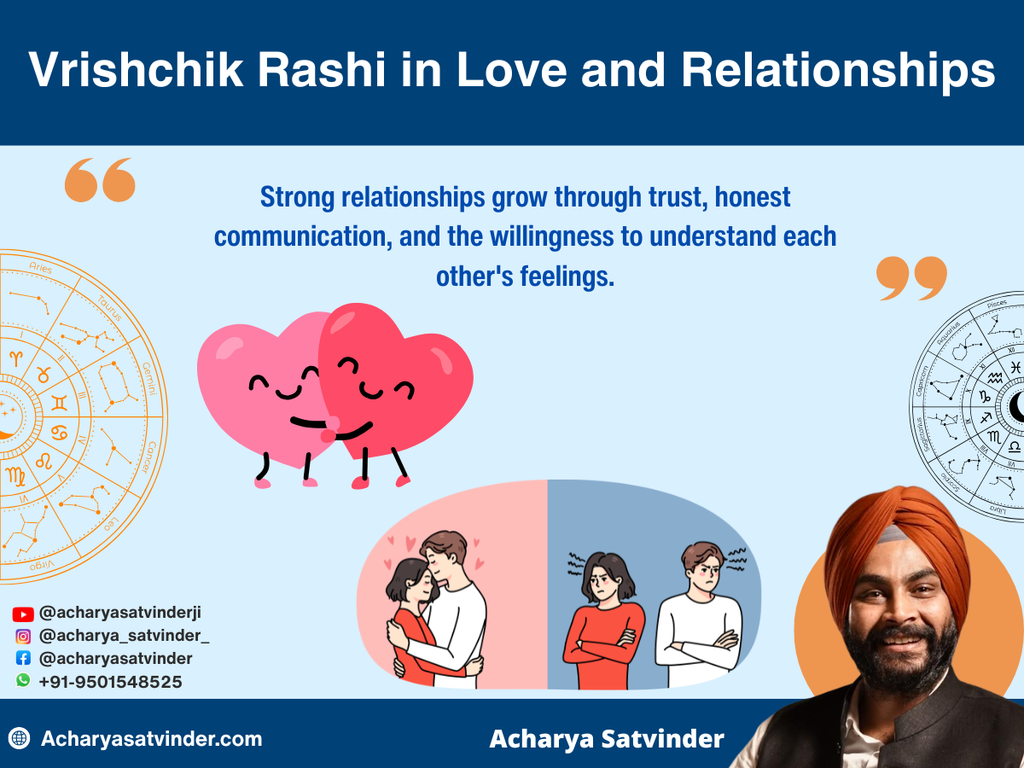 Vrishchik Rashi in Love and Relationships 