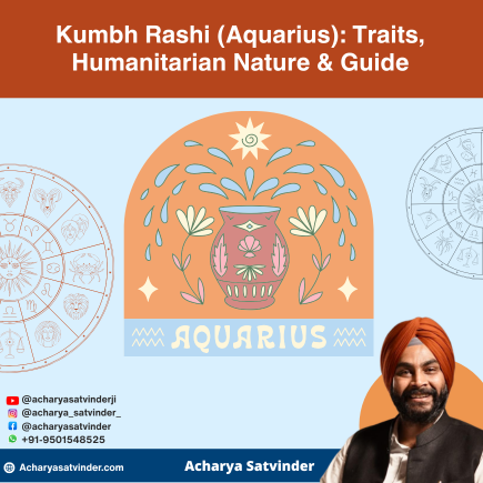 Read more about the article Kumbh Rashi (Aquarius): Traits, Humanitarian Nature & Guide
