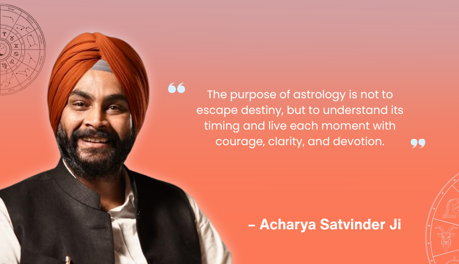 Acharya Satvinder Singh Ji spiritual guide and trusted astrologer in India