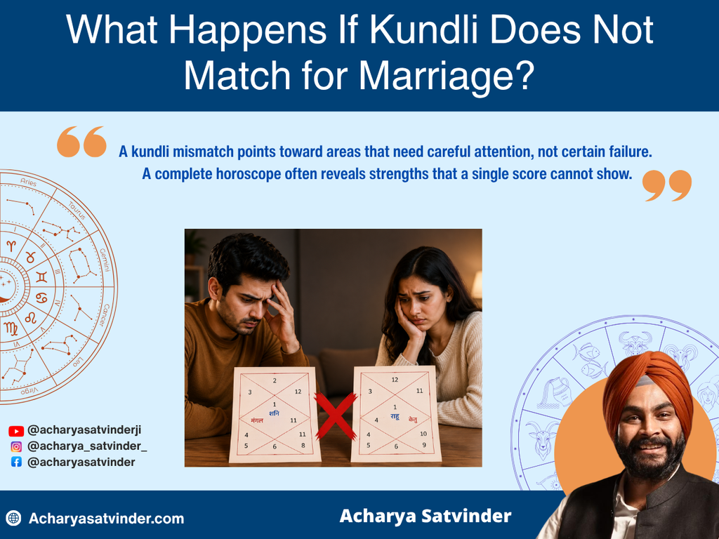 What Happens If Kundli Does Not Match for Marriage?