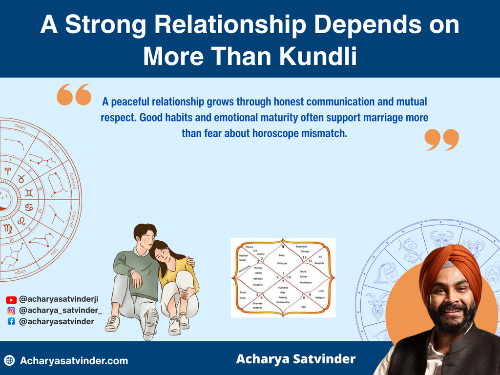 A Strong Relationship Depends on More Than Kundli