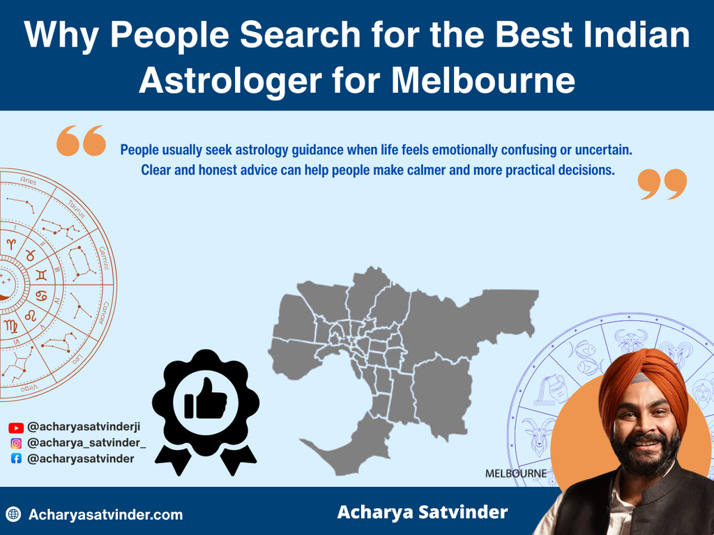 Why People Search for the Best Indian Astrologer for Melbourne