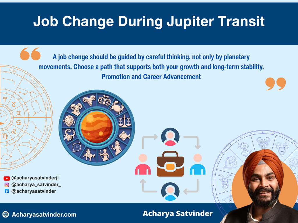 Job Change During Jupiter Transit