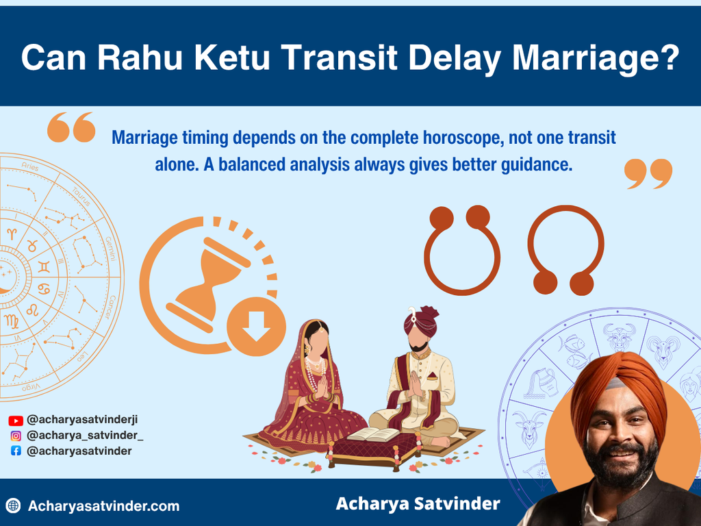 Can Rahu Ketu Transit Delay Marriage?