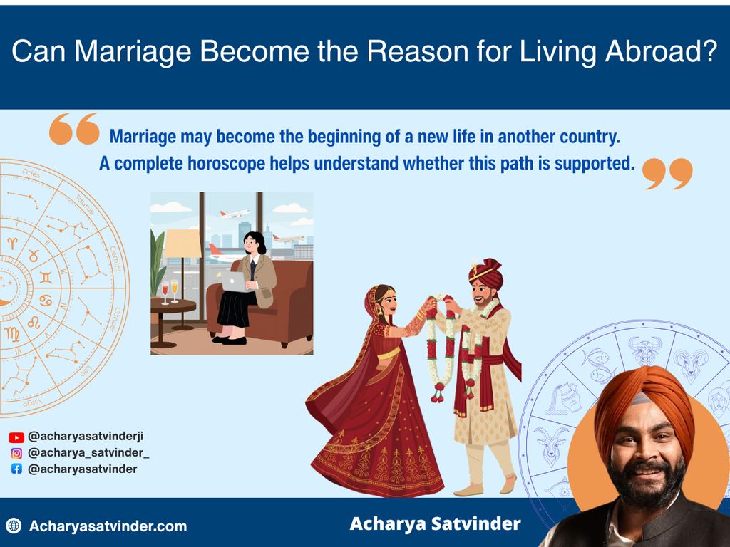 Can Marriage Become the Reason for Living Abroad?