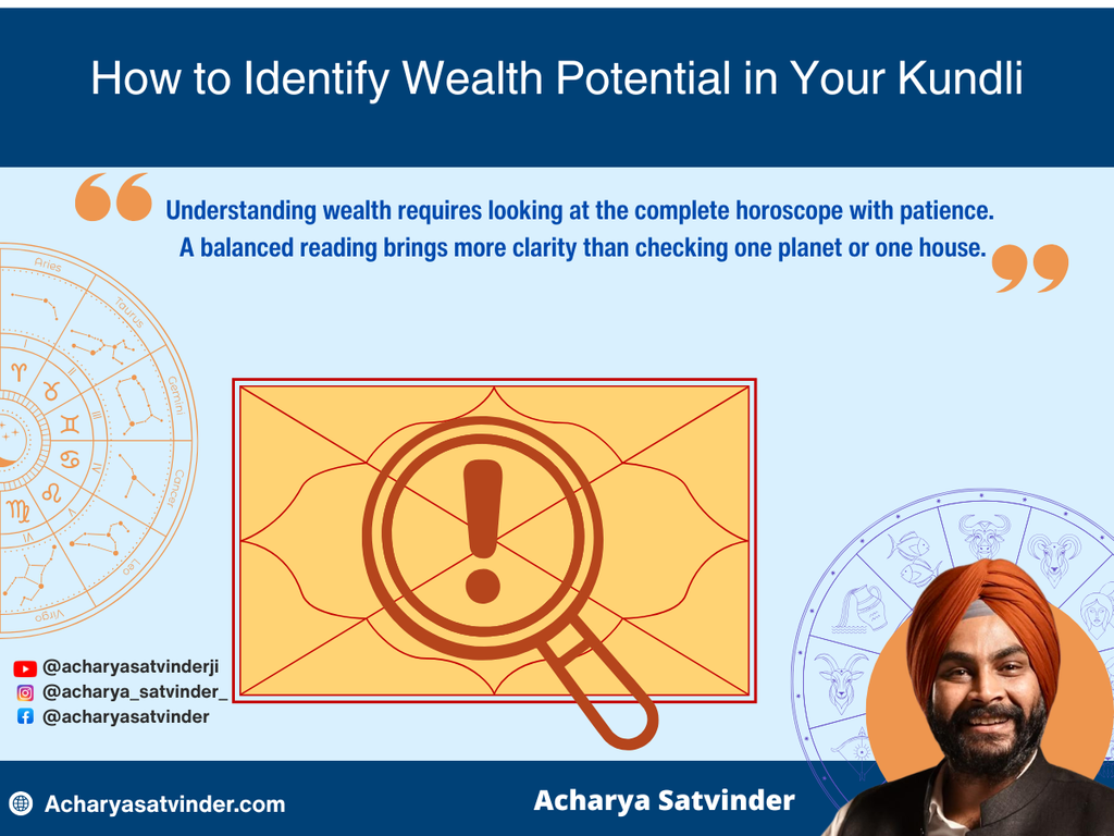 How to Identify Wealth Potential in Your Kundli
