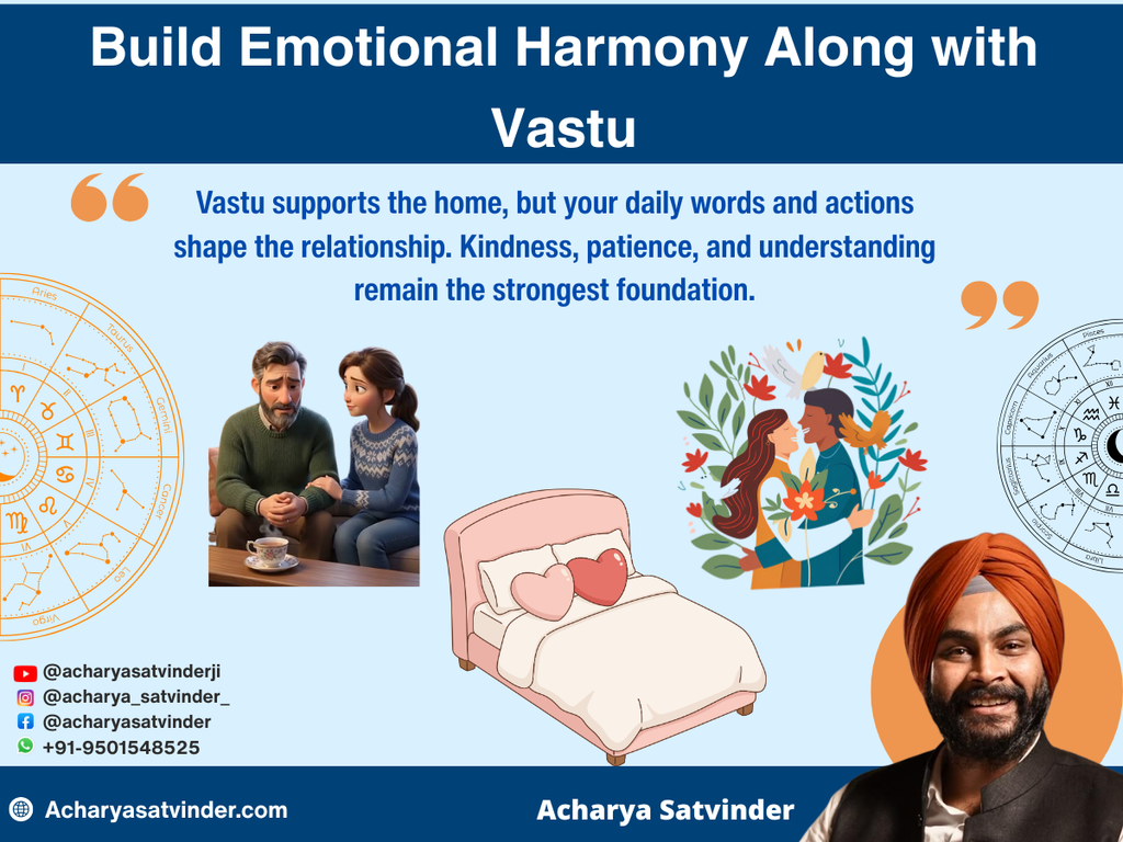Build Emotional Harmony Along with Vastu