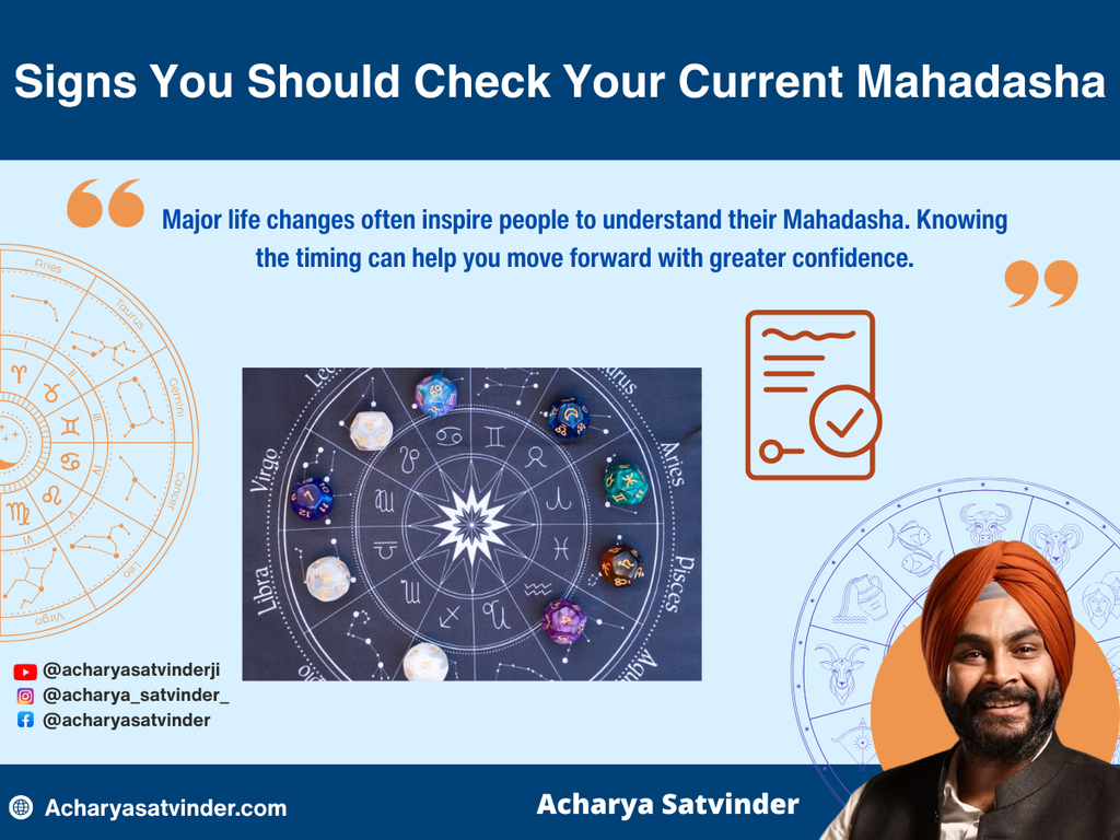 Signs You Should Check Your Current Mahadasha