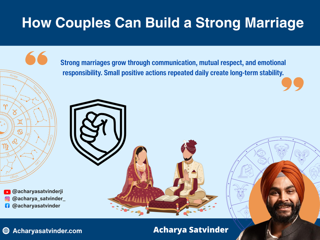 How Couples Can Build a Strong Marriage