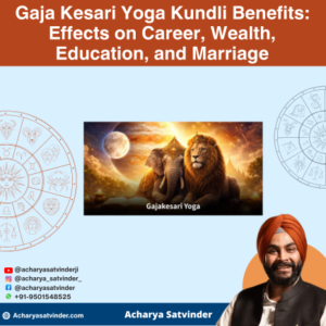 Read more about the article Gaja Kesari Yoga Kundli Benefits: Effects on Career, Wealth, Education, and Marriage