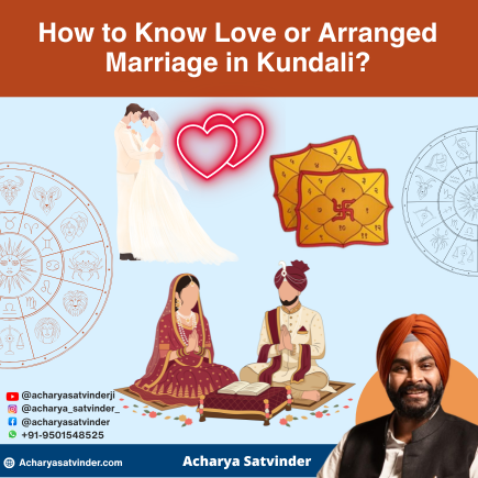Read more about the article How to Know Love or Arranged Marriage in Kundali?