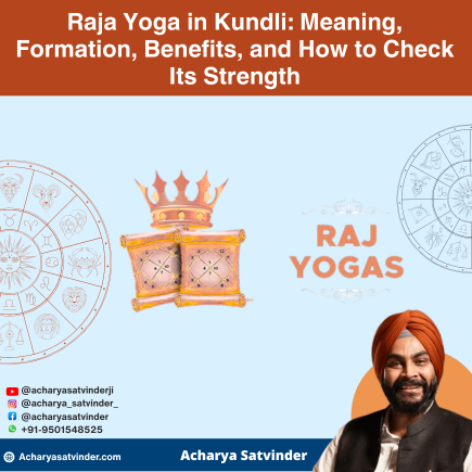 Read more about the article Raja Yoga in Kundli: Meaning, Formation, Benefits, and How to Check Its Strength