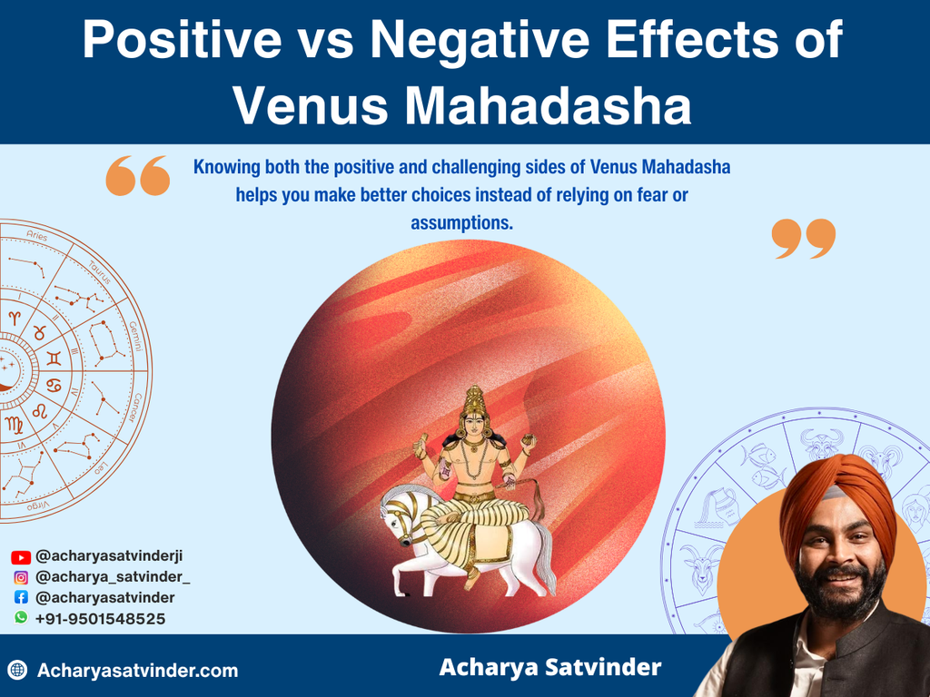 Positive Effects of Venus Mahadasha