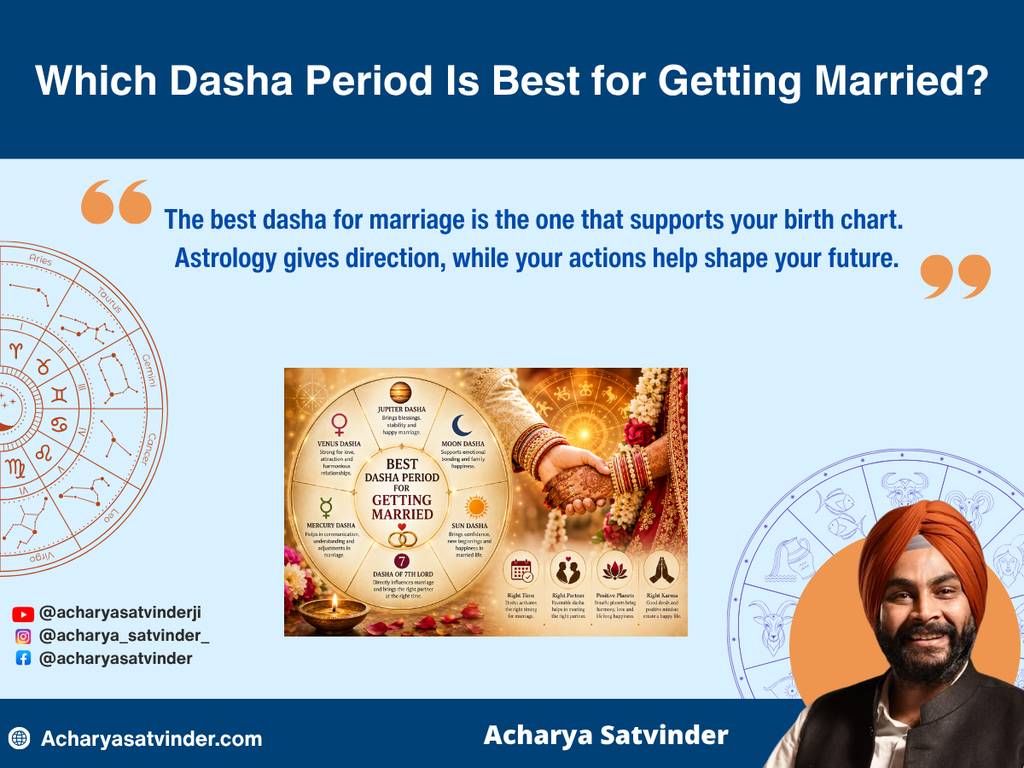 Which Dasha Period Is Best for Getting Married?