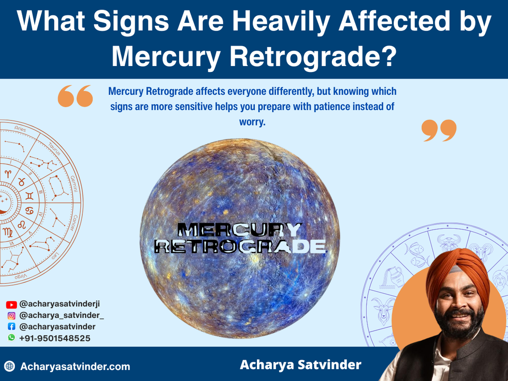 Why Mercury Retrograde Affects Some Signs More Than Others  