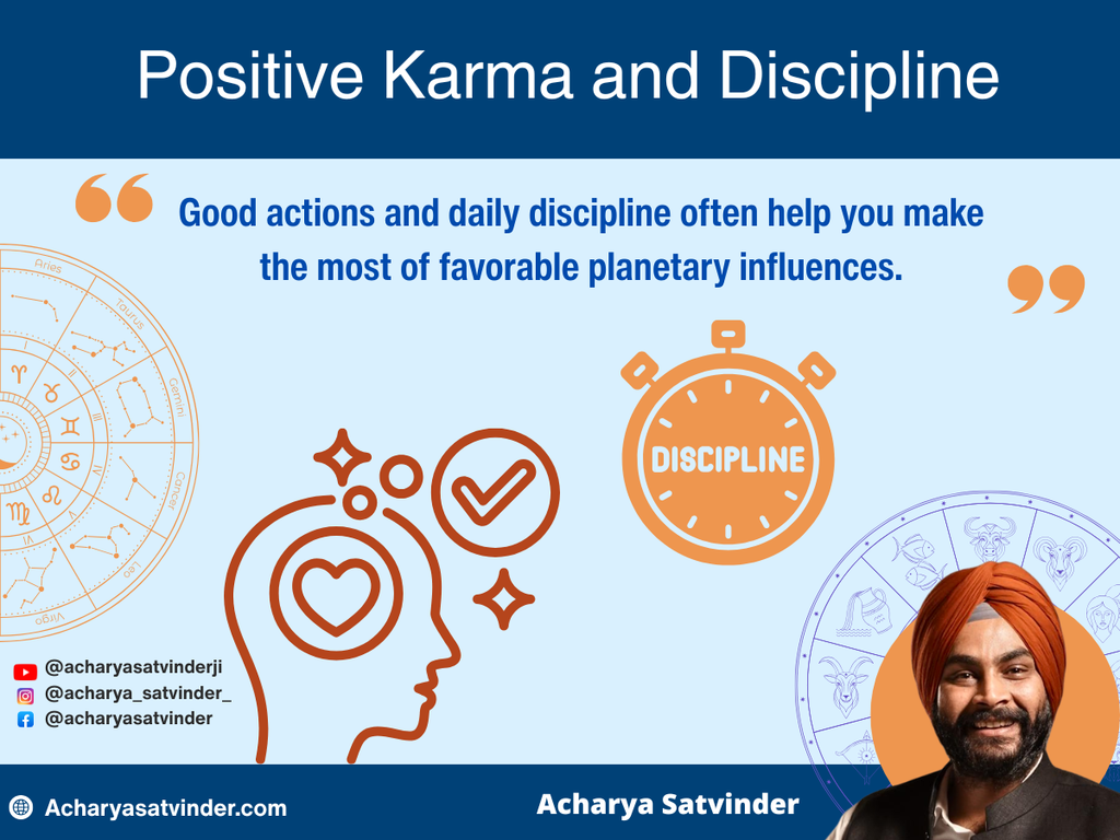 Positive Karma and Discipline