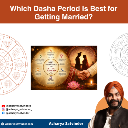 Read more about the article Which Dasha Period Is Best for Getting Married?