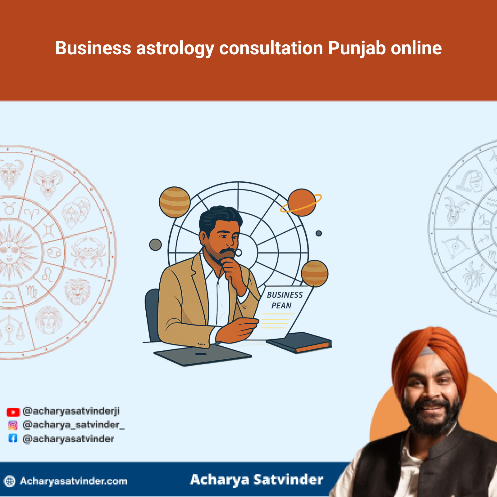 Read more about the article Business astrology consultation Punjab online for clearer business decisions