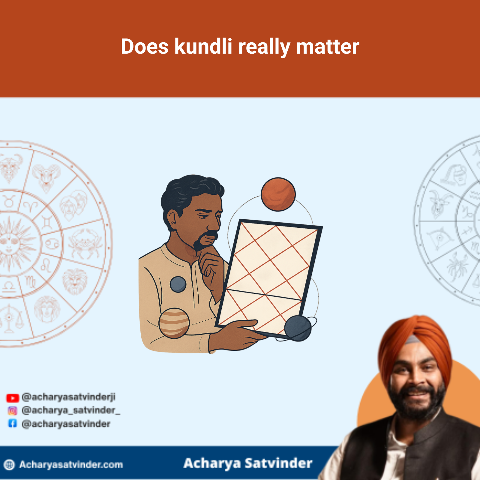 Read more about the article Does kundli really matter? A Balanced Guide to Birth Chart Guidance
