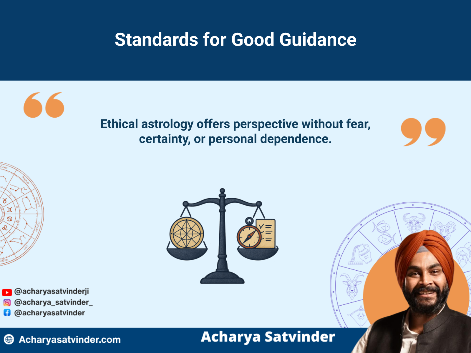 Balanced standards for evaluating responsible and ethical astrology guidance