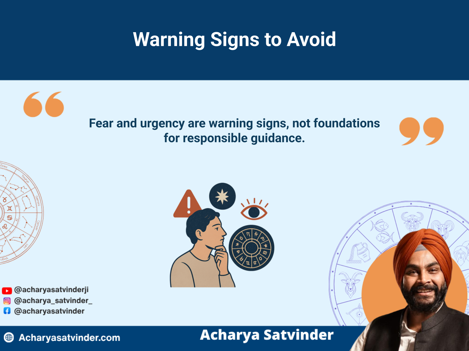 Seeker recognising warning signs before booking an astrology consultation