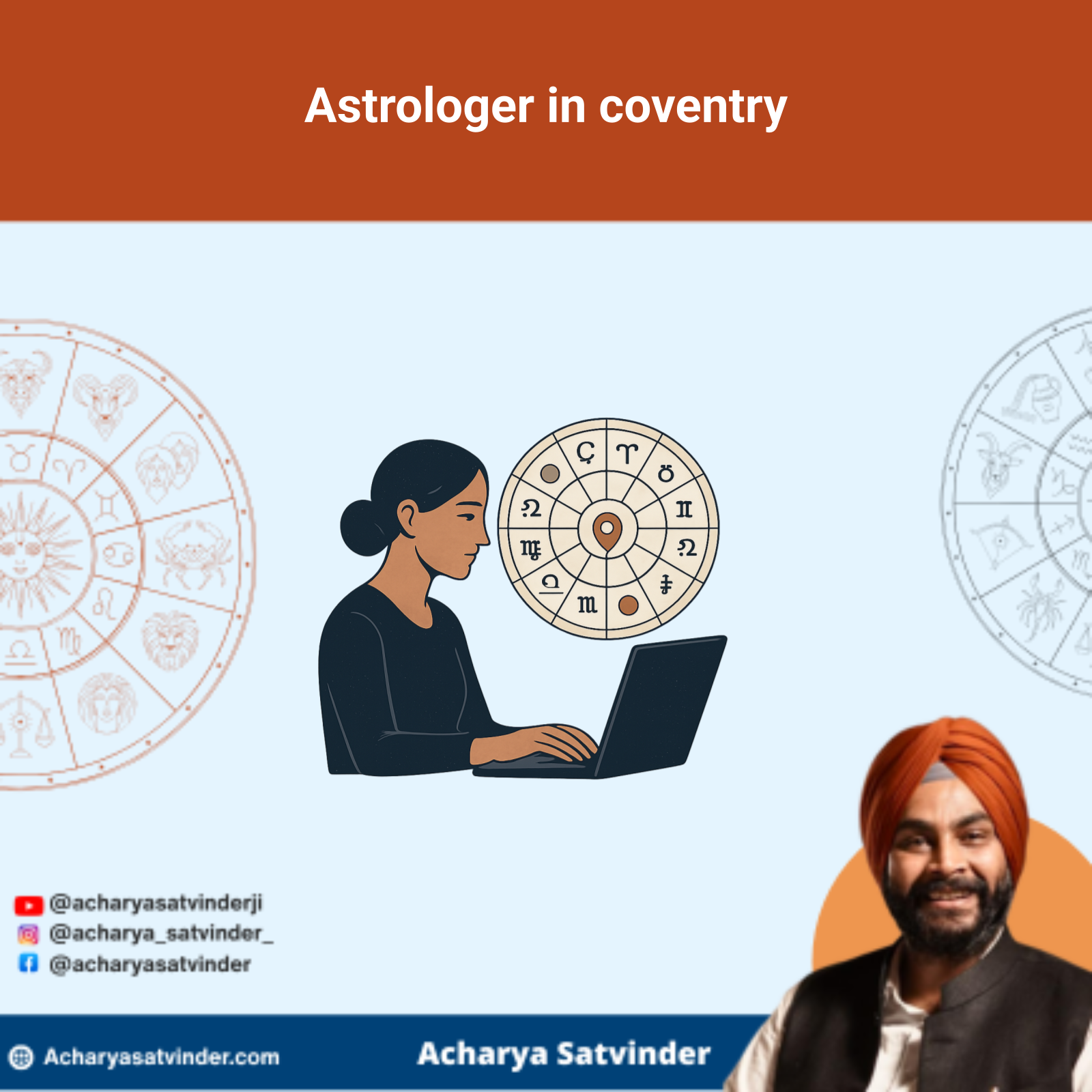 Read more about the article Astrologer in coventry for Clear Online Vedic Guidance