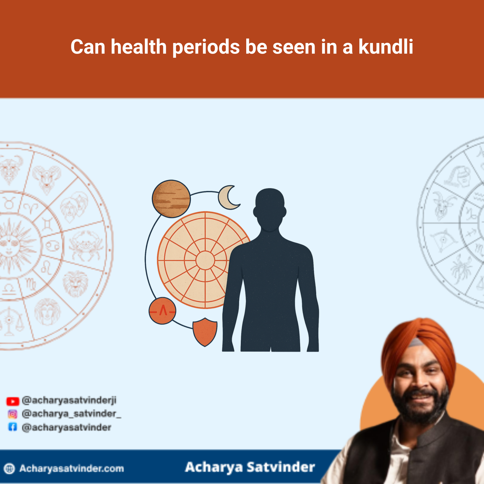 Read more about the article Can health periods be seen in a kundli? A Responsible Vedic Guide