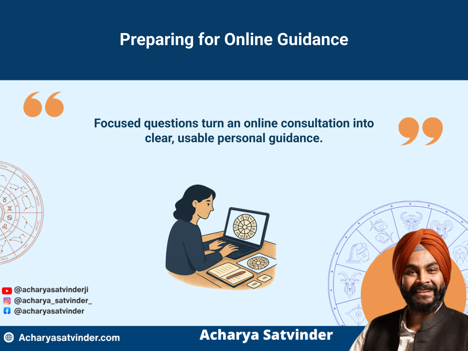 Coventry resident preparing birth details and focused questions for an online consultation