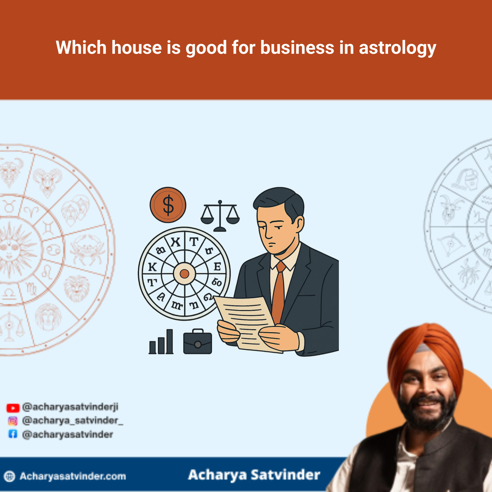 Read more about the article Which house is good for business in astrology? A Practical Vedic Guide